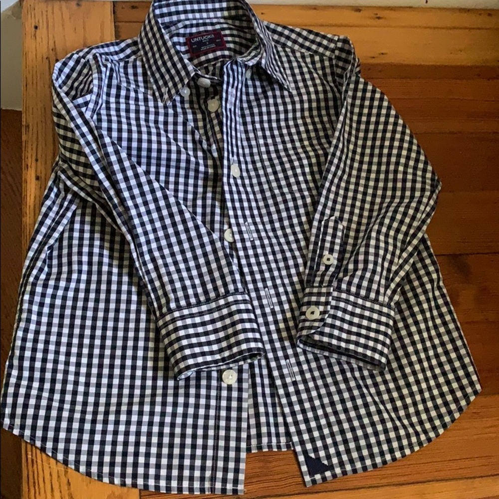 Untuckit button down for little boys